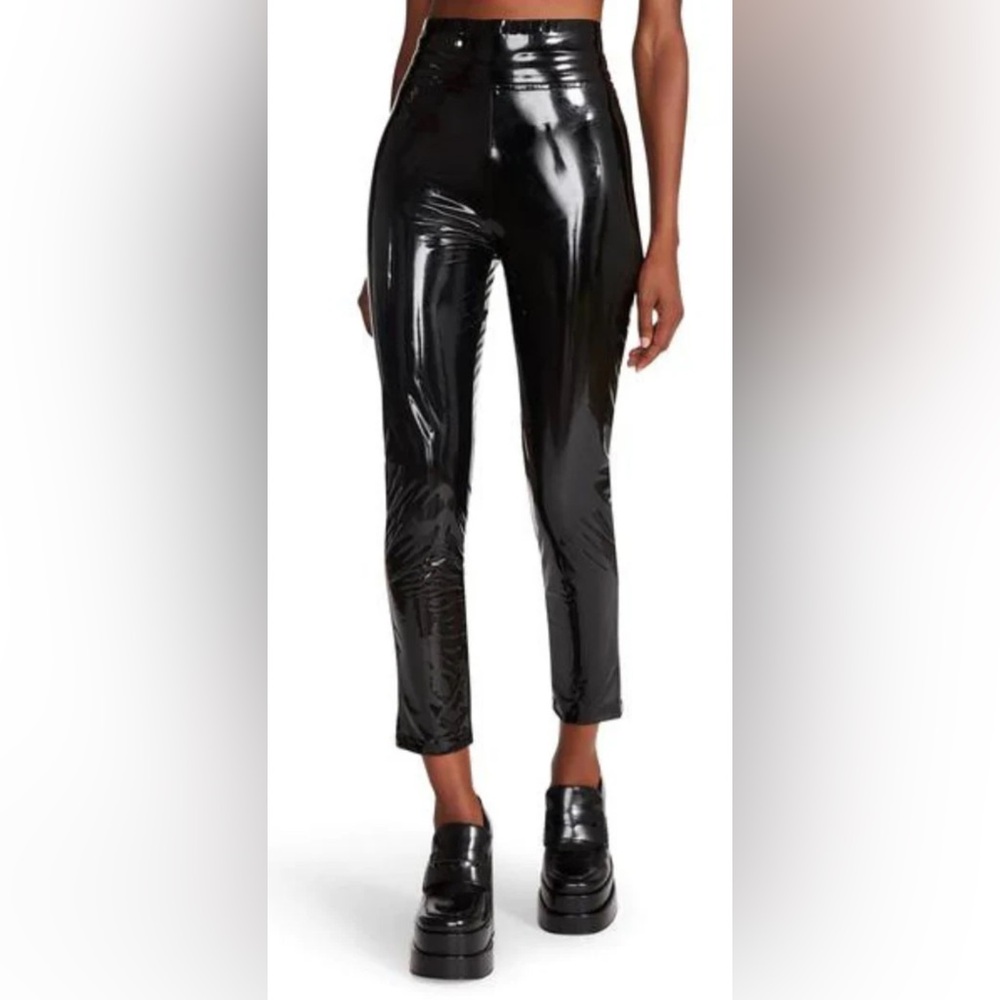 NWT [BB Dakota] by Steve Madden Eden Black Patent Leather Legging Pant Women’s S